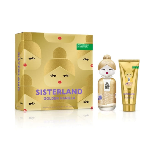 Benetton Sisterland Golden Vanilla Edp 80Ml+Bl75Ml - Farmacias Arrocha