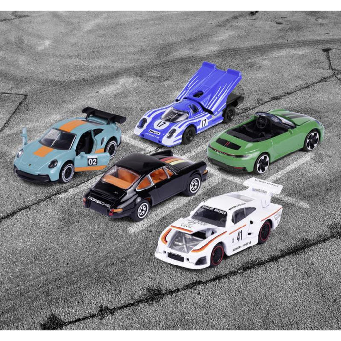 Majorette Porsche Motorsport 5 Pieces Giftpack