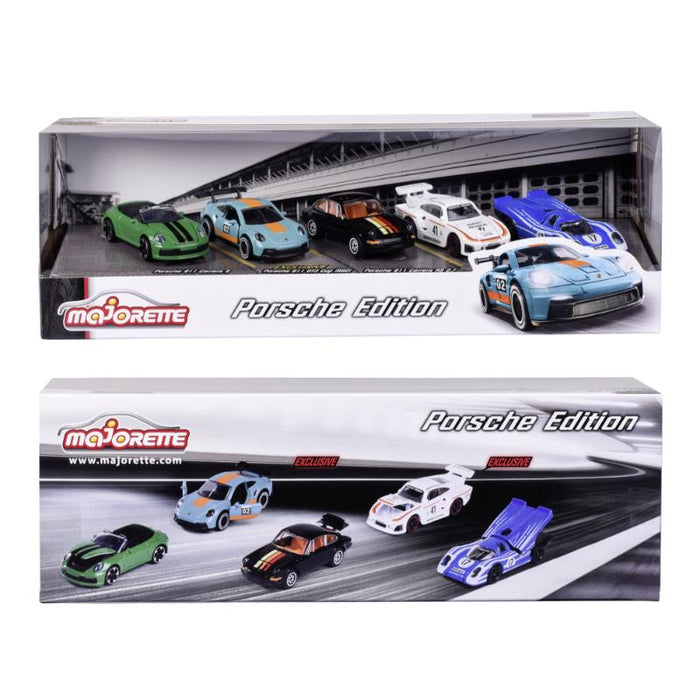 Majorette Porsche Motorsport 5 Pieces Giftpack