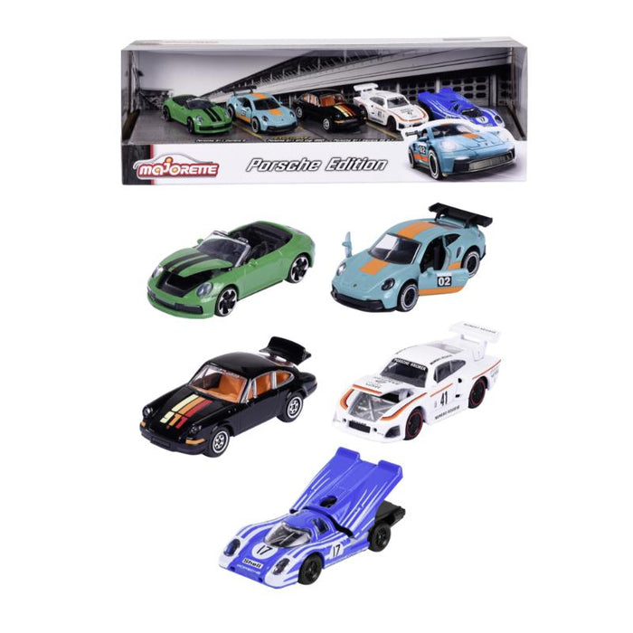 Majorette Porsche Motorsport 5 Pieces Giftpack