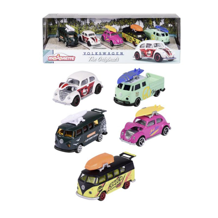 Majorette VW The Originals 5 Pieces Pack