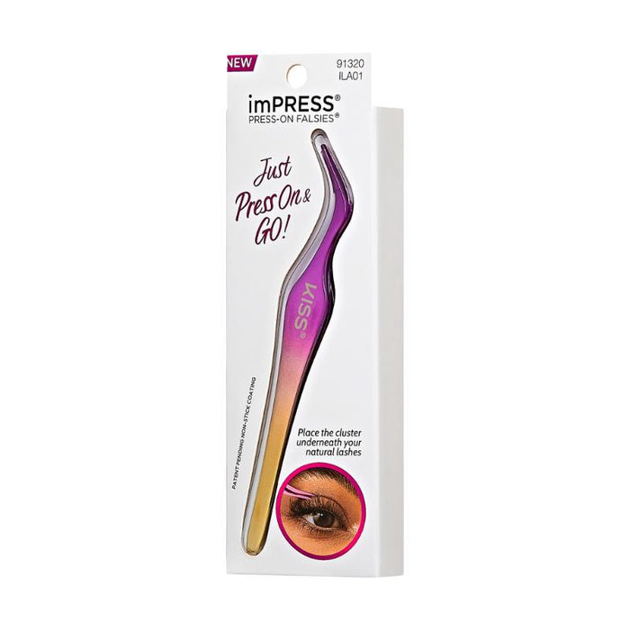 Kiss Impress On Falsies Pinza Lash