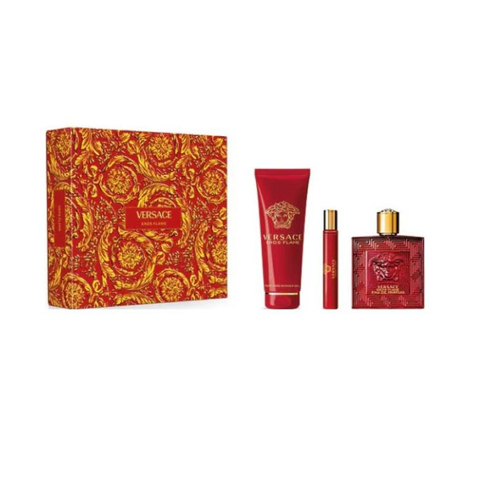 Versace Eros Flame Eau de Parfum Gift Set 100Ml