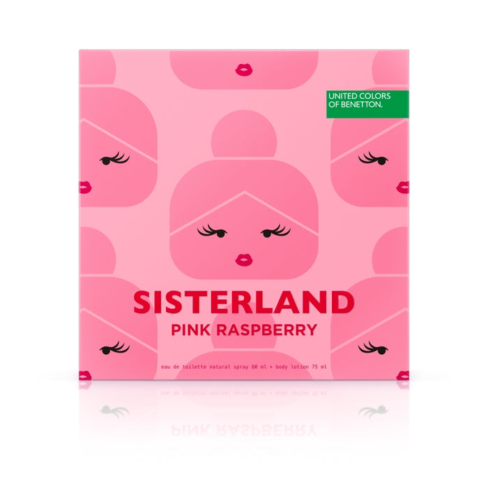 Benetton Sisterland Pink Edt80Ml+Bl75Ml 24