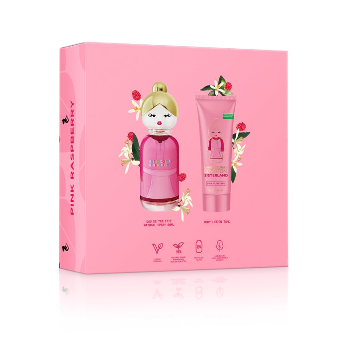 Benetton Sisterland Pink Edt80Ml+Bl75Ml 24