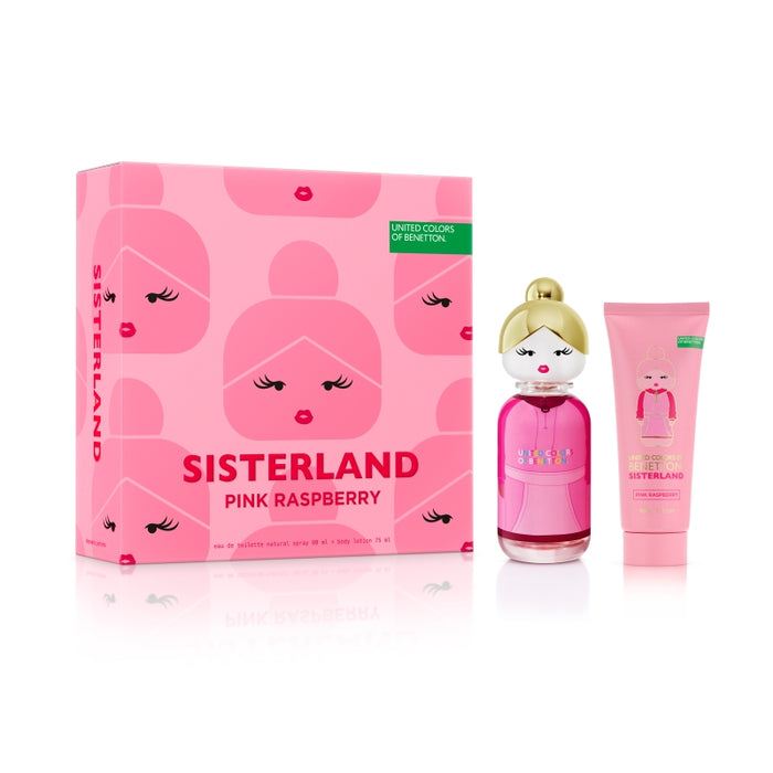 Benetton Sisterland Pink Edt80Ml+Bl75Ml 24