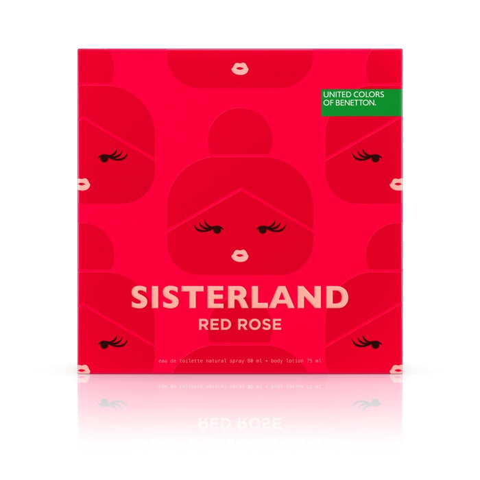 Benetton Sisterland Red Edt80Ml+Bl75Ml 24