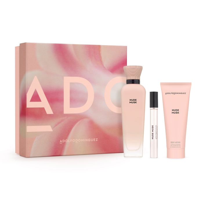 Adolfo Dominguez Nude Musk Edp120Ml+10Ml+Bl75Ml 24