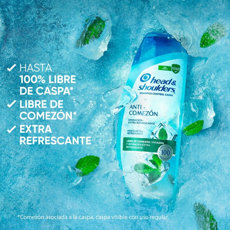 Shampoo Control Caspa Head & Shoulders Anti - comezón 650 ml - Farmacias Arrocha