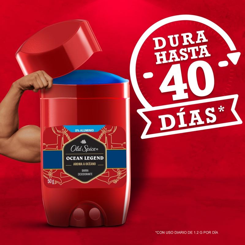 Barra Desodorante Old Spice Ocean Legend 50 g - Farmacias Arrocha