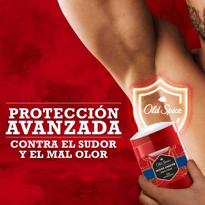 Barra Antitranspirante Old Spice Ocean Legend 50 g