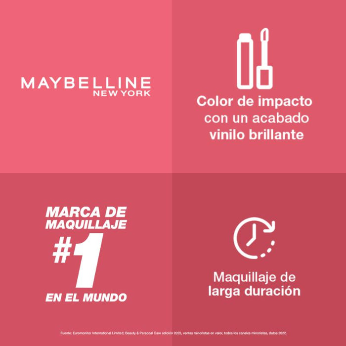 Labial Líquido Maybelline Superstay Vinyl Ink