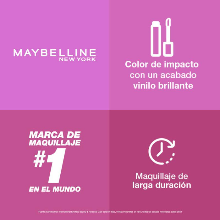 Labial Líquido Maybelline Superstay Vinyl Ink