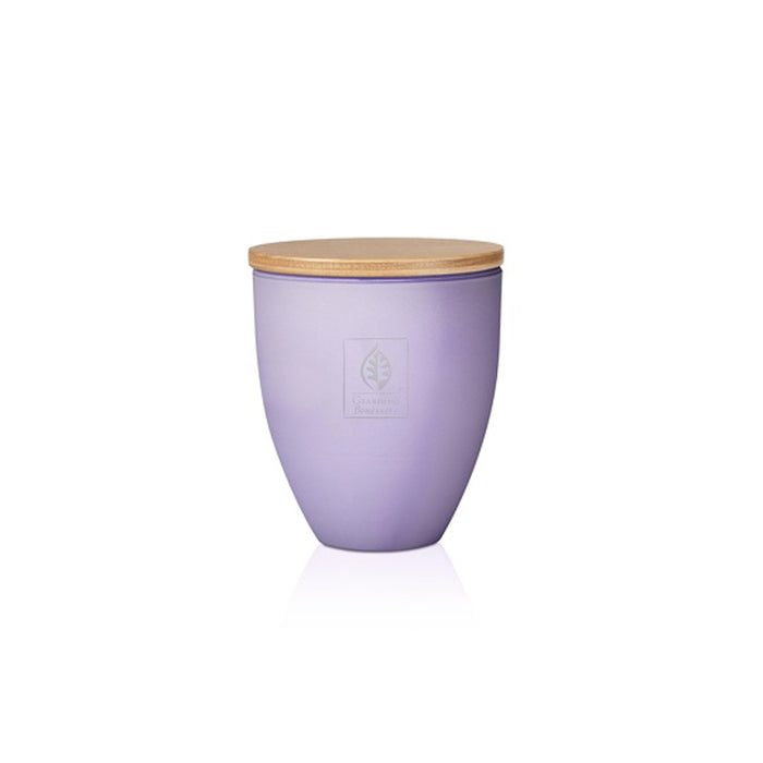 Giardino Benessere Scented Candle In Precious Glass With Lid- Bianco Laos