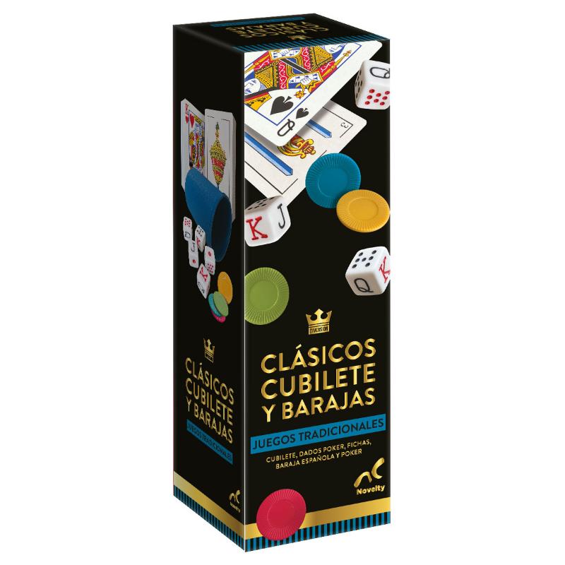 Novelty Set de Juegos de Mesa Cubilete y Barajas - Farmacias Arrocha