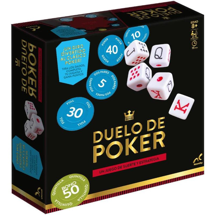 Novelty Juego de Mesa Duelo de Poker