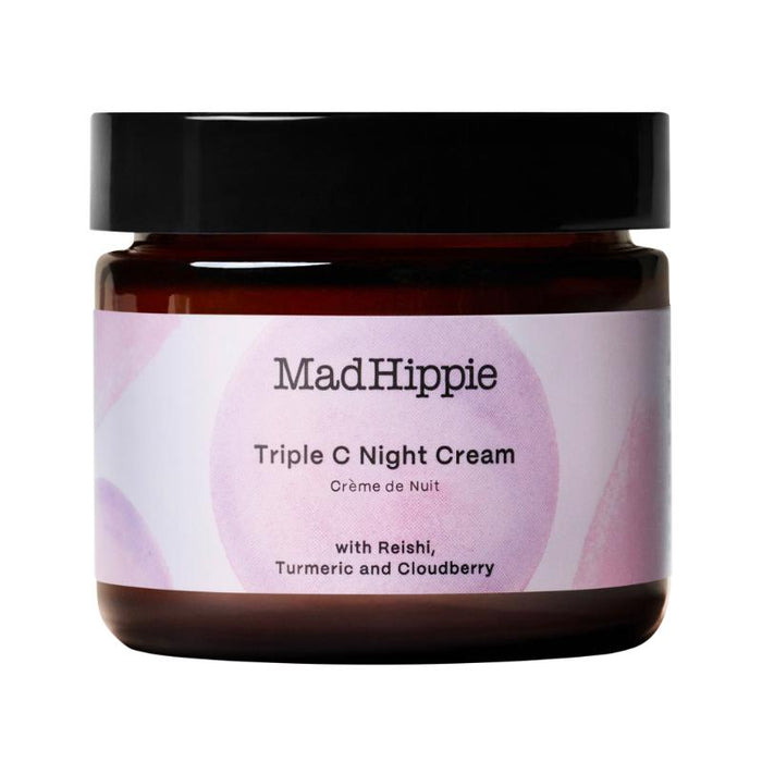 Mad Hippie Crema De Noche De Reishi, Curcuma Y Mora