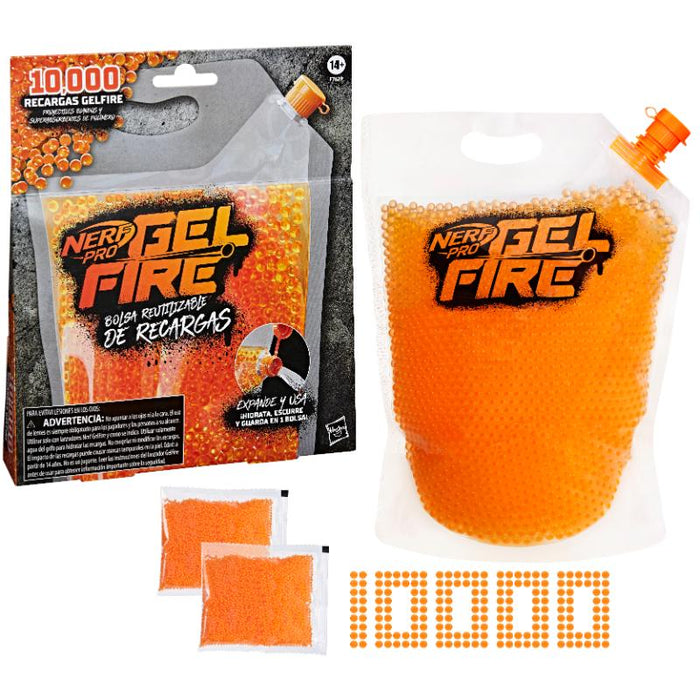 Nerf Gel Fire Nerf Pro Gelfire - Bolsa de Recargas