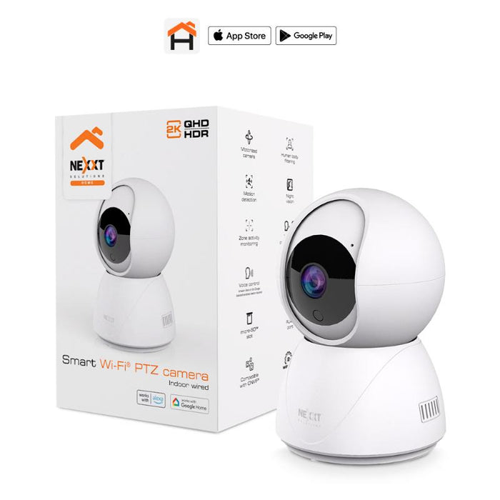 Nexxt  Wrlss Ip Cam 2K Rj45 Ptz Indoor