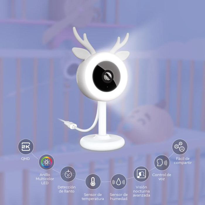 Nexxt  Smart Baby Monitor Light 2K 4Mp