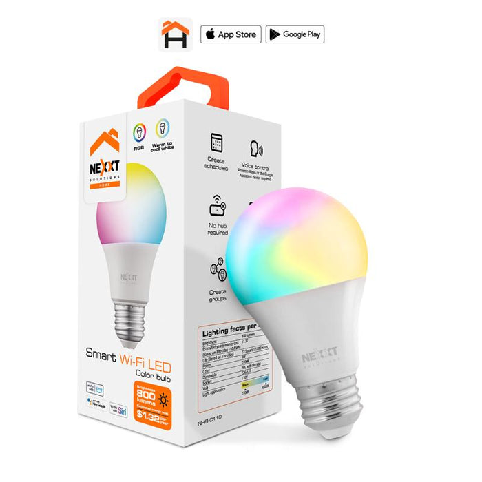 Nexxt  Nhb-C110 Smart Led Bulb Rgb