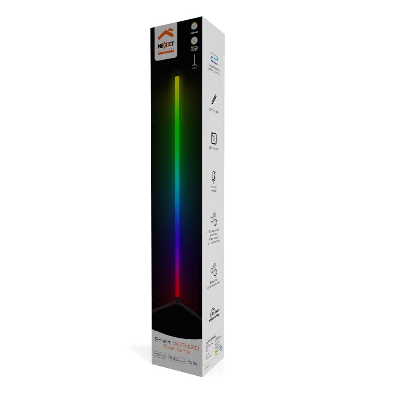 Nexxt Nhb - S710 Smart Led Floor Lamp Rgb - Farmacias Arrocha