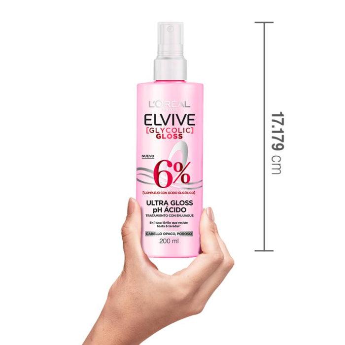 Acidifier L'Oreal Paris Elvive Glycolic Gloss 200 Ml