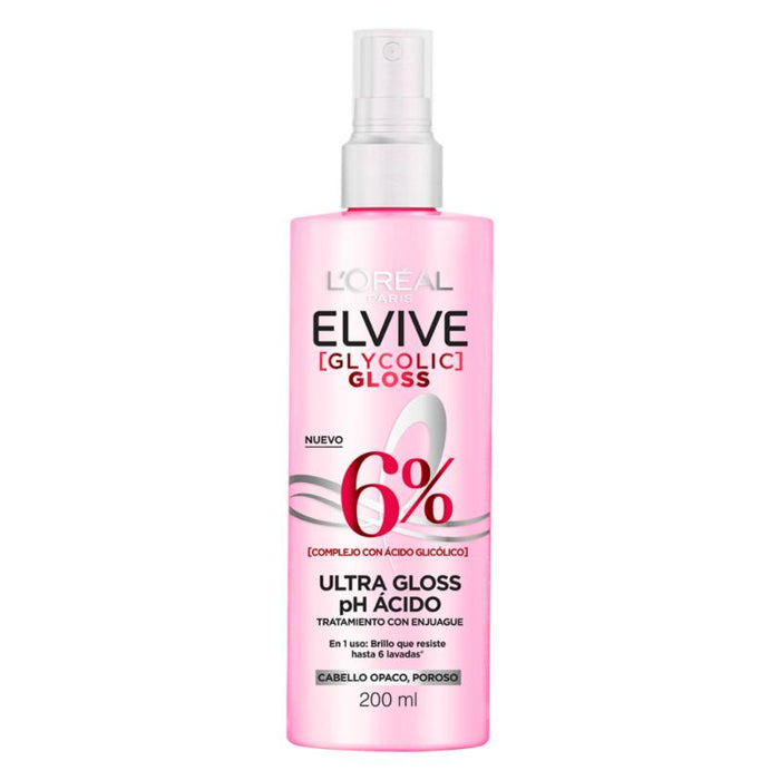 Acidifier L'Oreal Paris Elvive Glycolic Gloss 200 Ml