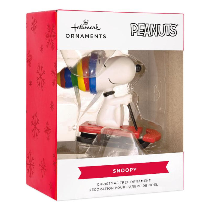 Ornament Rsn Snoopy Sled