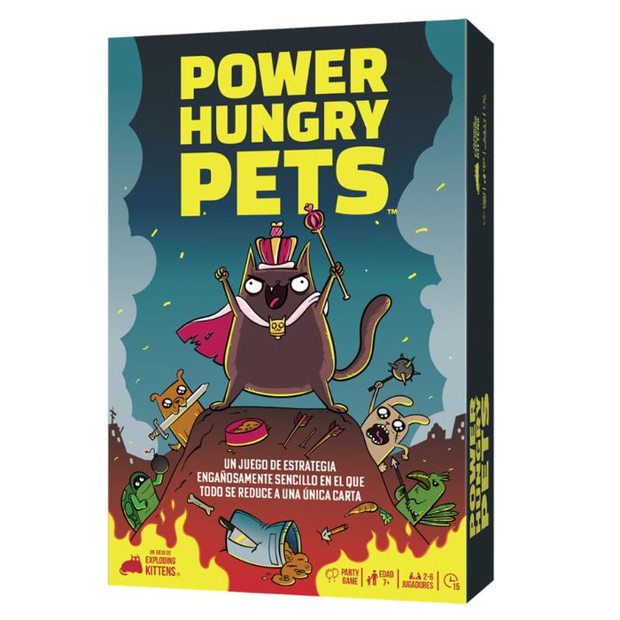 Juegos De Cartas Power Hungry Pets