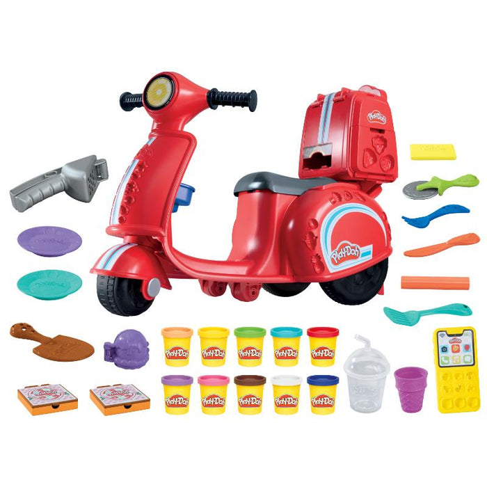 Play Doh Scooter Repartidor de Pizza