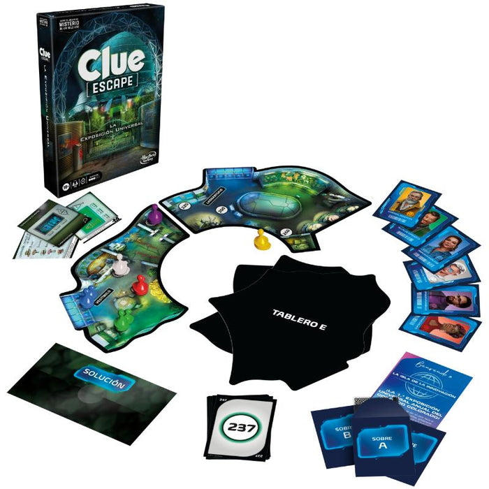 Hasbro Gaming Clue Escape: La Exposición Universal