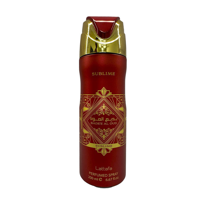 Lattafa Body Spray Bade'E Al Oud Sublime 200Ml