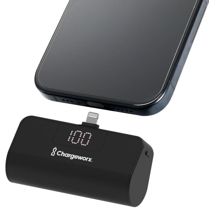 ChargeWorx Cargador Portátil Con Conector USB Lightning