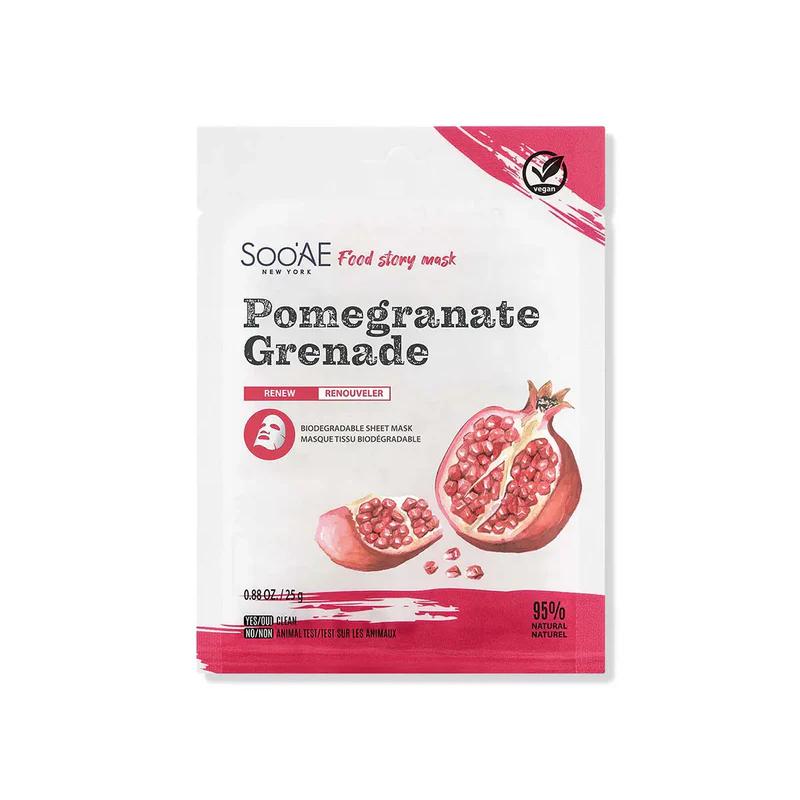 Sooae Food Pomegranate Mask - Farmacias Arrocha