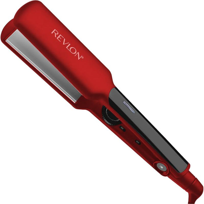 Revlon Fast Re 2In Ceramic Flat Iron Red