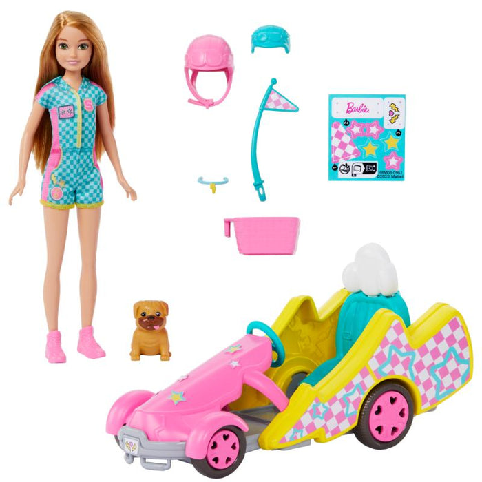 Barbie Barbie Stacie al rescate Go-Kart