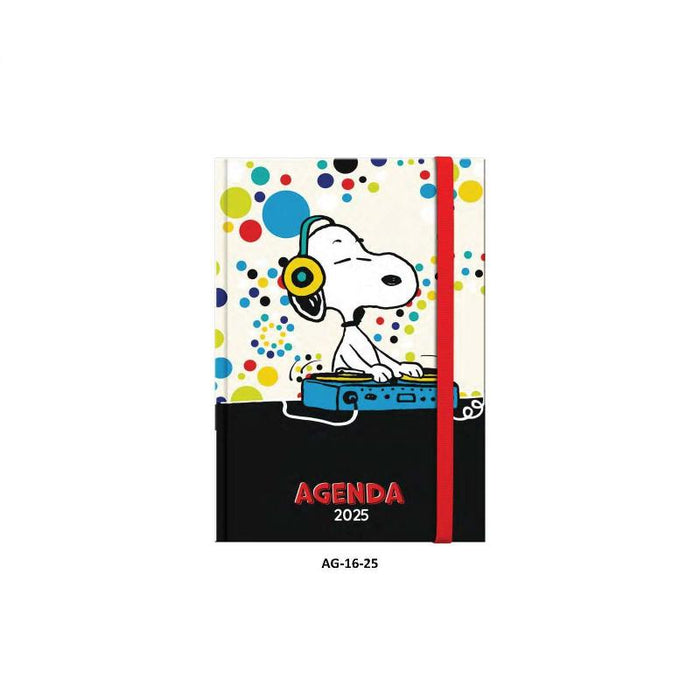 Agenda Diaria 2025 Empastada Snoopy