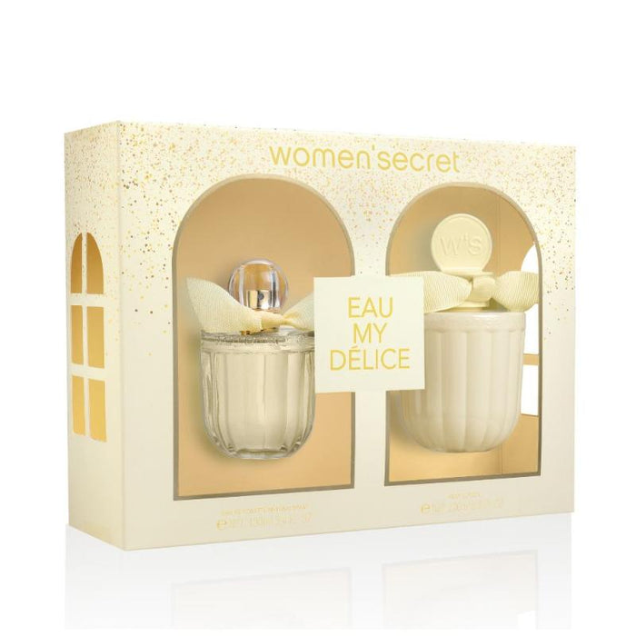 Women Secret Eau My Delice Gift Set Edt 100 Ml + Bl 200 Ml