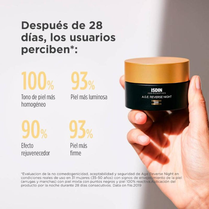 ISDIN Isdinceutics A.G.E. Reverse Night Crema reparadora de noche