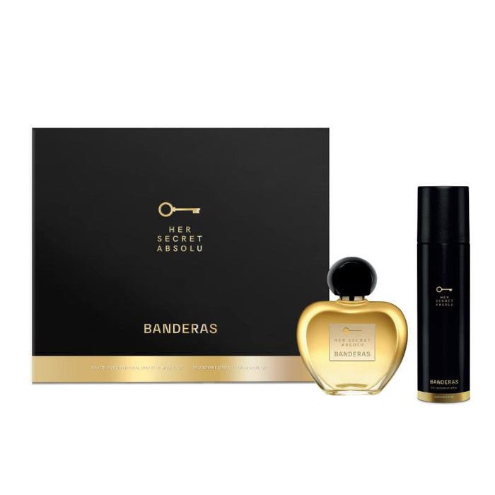 Banderas Her Secret Abs Edp80 Ml + Deo 150Ml