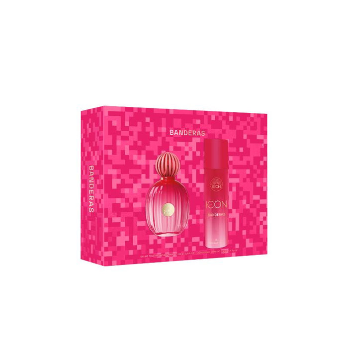 Banderas The Icon Fem Edp100 Ml + Deo 150Ml