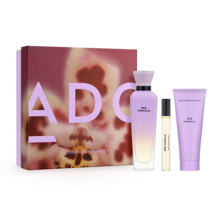 Adolfo Dominguez Iris Vainilla  Edp120Ml + Bl 75Ml +10 Ml