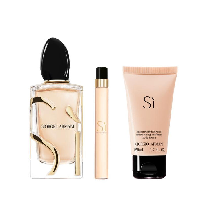 Giorgio Armani Set  Si Eau de Parfum 100ml + 10ml +50ml