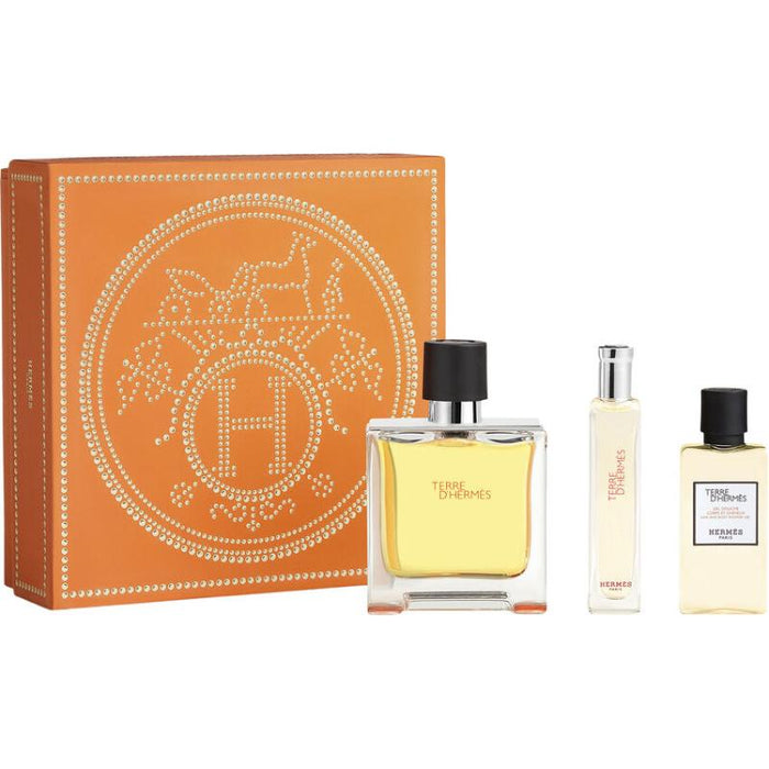 Hermes Terre D'Hermès Pp Set 75Ml + 15Ml + Hbsg 40Ml Feh24