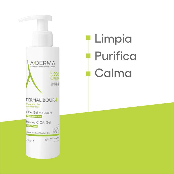 A-Derma Dermalibour Cica-Gel Espumoso Purificante