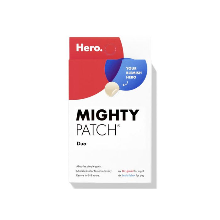 Hero Mighty Patch Duo Para Acne 12 Unds