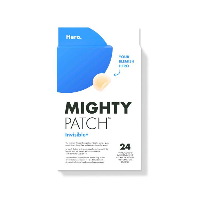 Hero Mighty Patch Invisible Parches Para Acné Ultra Finas Para Rostro 24 Unds