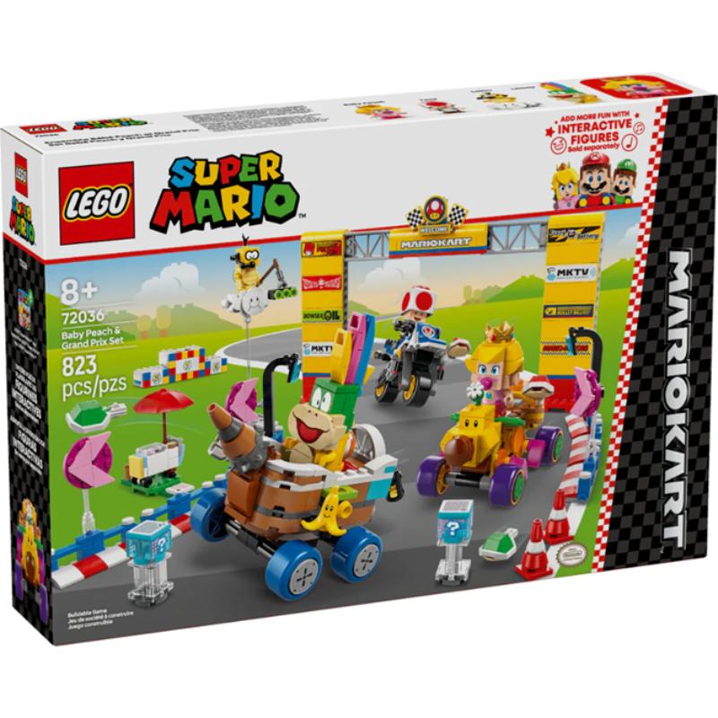 Lego Mario Kart: Set Bebé Peach y Grand Prix - Farmacias Arrocha