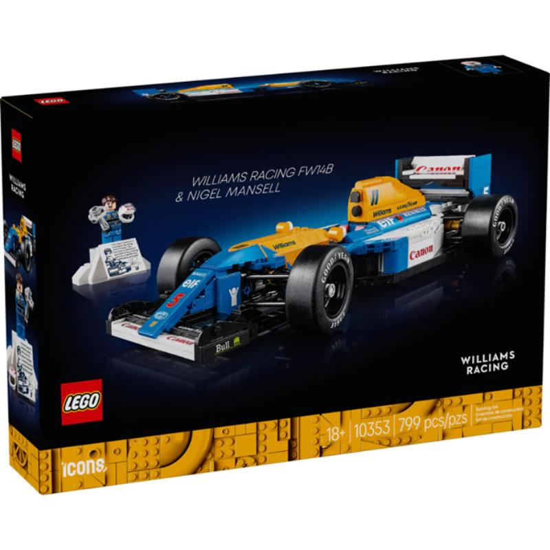 Lego Williams Racing FW14B y Nigel Mansell - Farmacias Arrocha